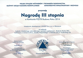 Nagroda Budowa Roku 2014 Nagroda Budowa Roku 2014